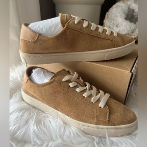 SOLUDOS IBIZA SNEAKERS | CAMEL SUEDE | SZ 6.5 | NWT